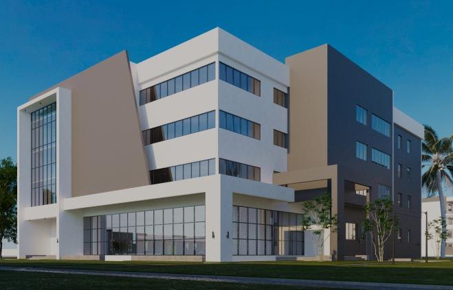 Government Technical College Admin Block, Faculty Block and Multipurpose Hall, Meiran, Lagos State